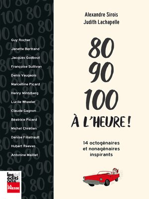 cover image of 80, 90, 100 à l'heure !